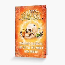 Happy Halloween: Tonight is the night, let us fill the world with fright