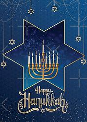 Happy Hanukkah - Star of David