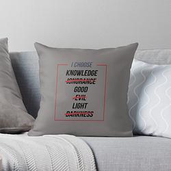 I Choose Throw Pillow