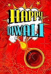 Happy Diwali - Comic Inspired