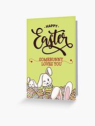 Happy Easter - Somebunny Loves You